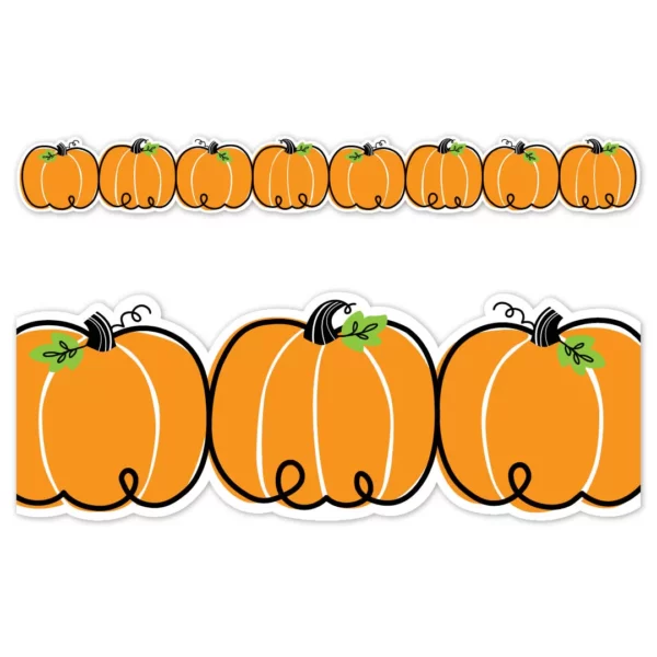 Doodle Pumpkins (Ez Border Core Decor)