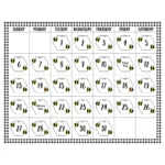 Busy Bees (Busy Bees) Calendar Days
