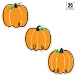 Doodle Pumpkin (Core Decor) 6" Designer Cut-Outs