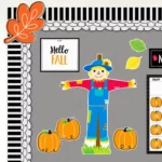Doodle Pumpkin (Core Decor) 6" Designer Cut-Outs