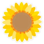Sunflower 6" Designer Cut-Outs