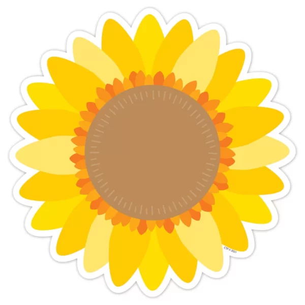 Sunflower 6" Designer Cut-Outs