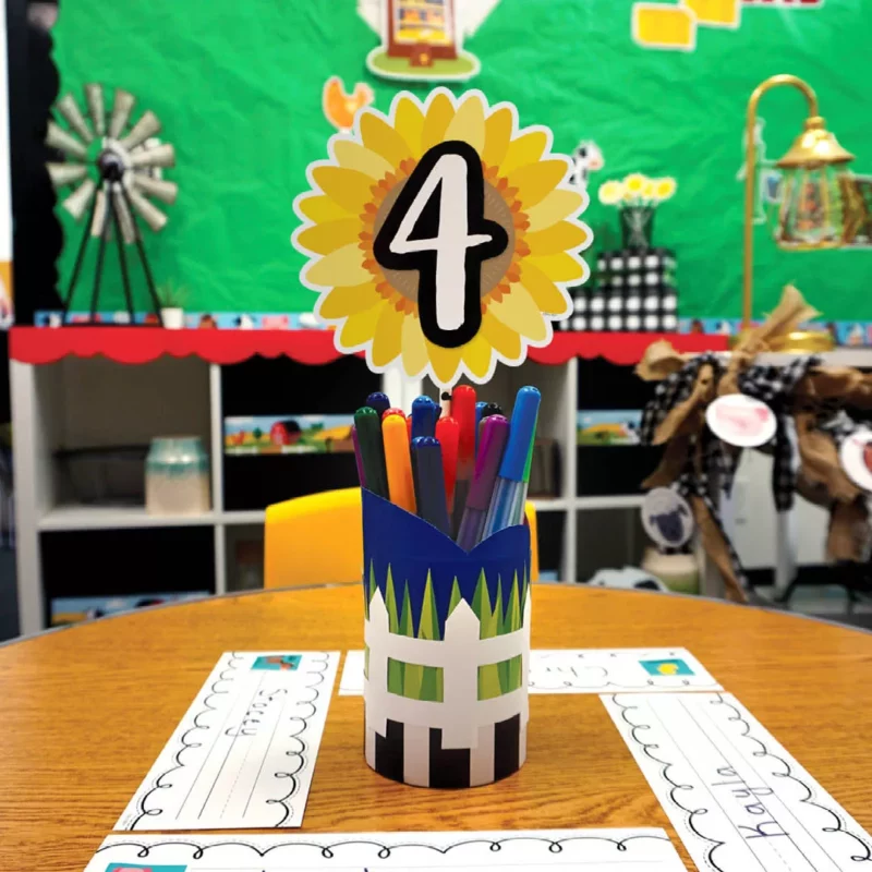 Sunflower 6" designer cut-outs