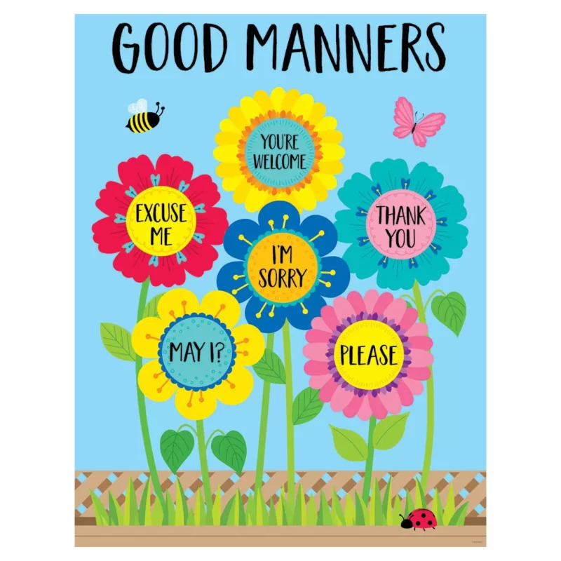 Garden of good manners chart
