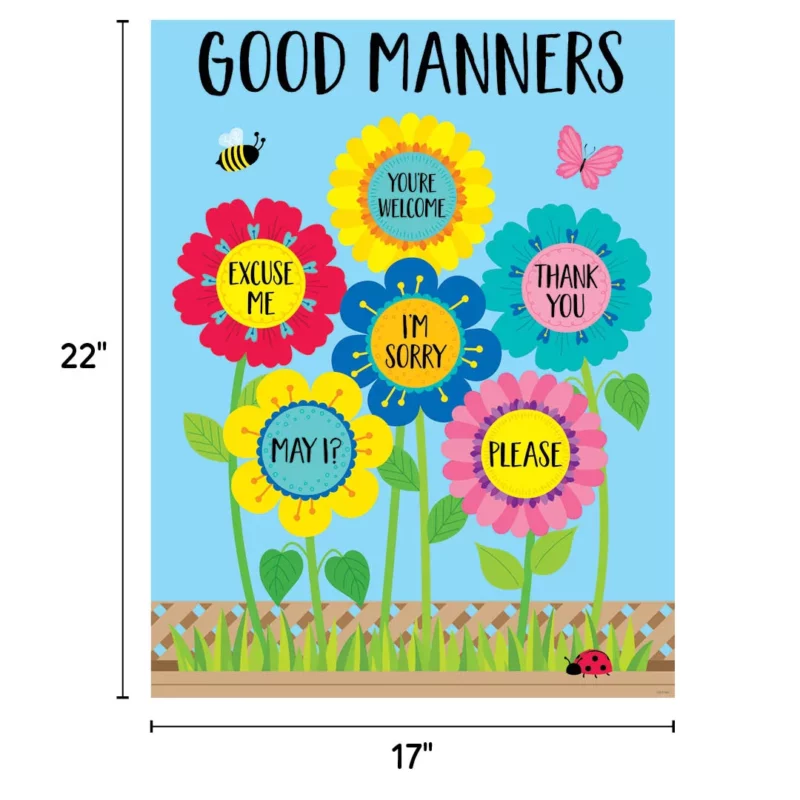Garden of good manners chart