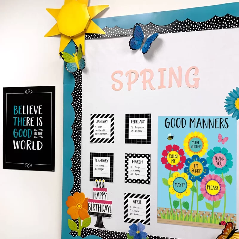 Garden of good manners chart