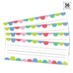 Rainbow Drops (Rainbow Doodles) Name Plate
