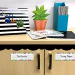 Rainbow Drops (Rainbow Doodles) Name Plate