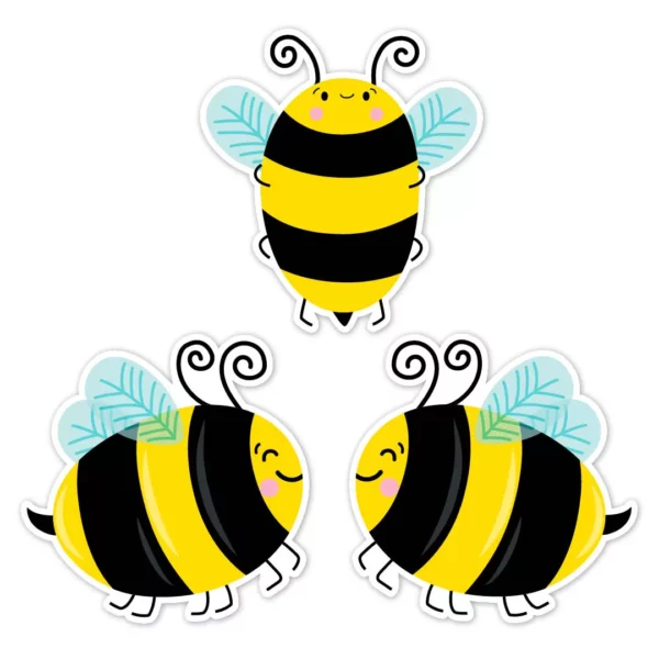 Bees (Busy Bees) 6" Designer Cut-Outs
