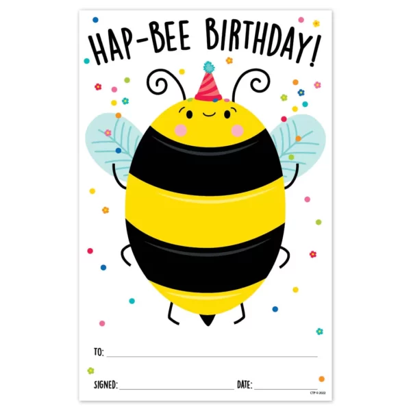 Hap-Bee Birthday (Busy Bees) Awards