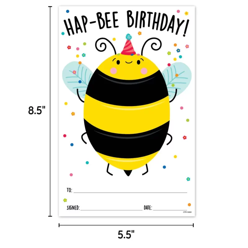 Hap-bee birthday (busy bees) awards