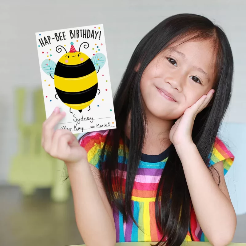 Hap-bee birthday (busy bees) awards