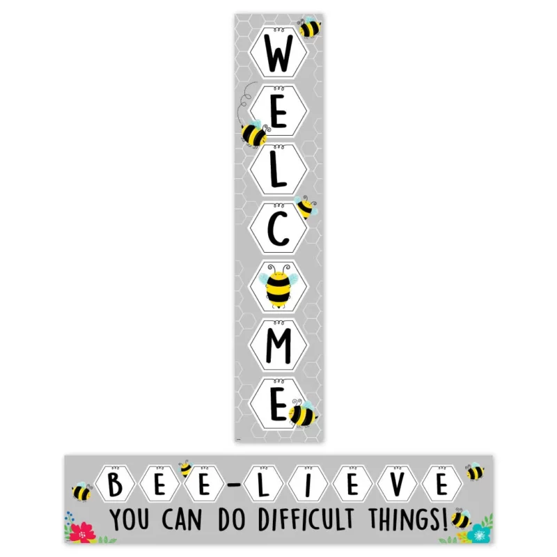 Welcome (busy bees) banner