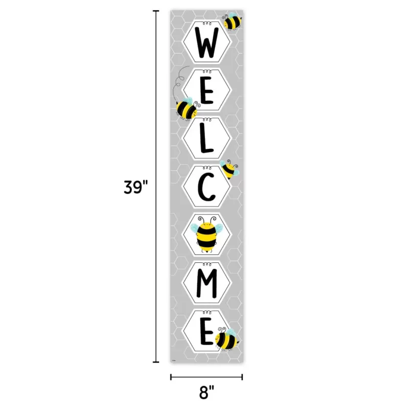 Welcome (busy bees) banner