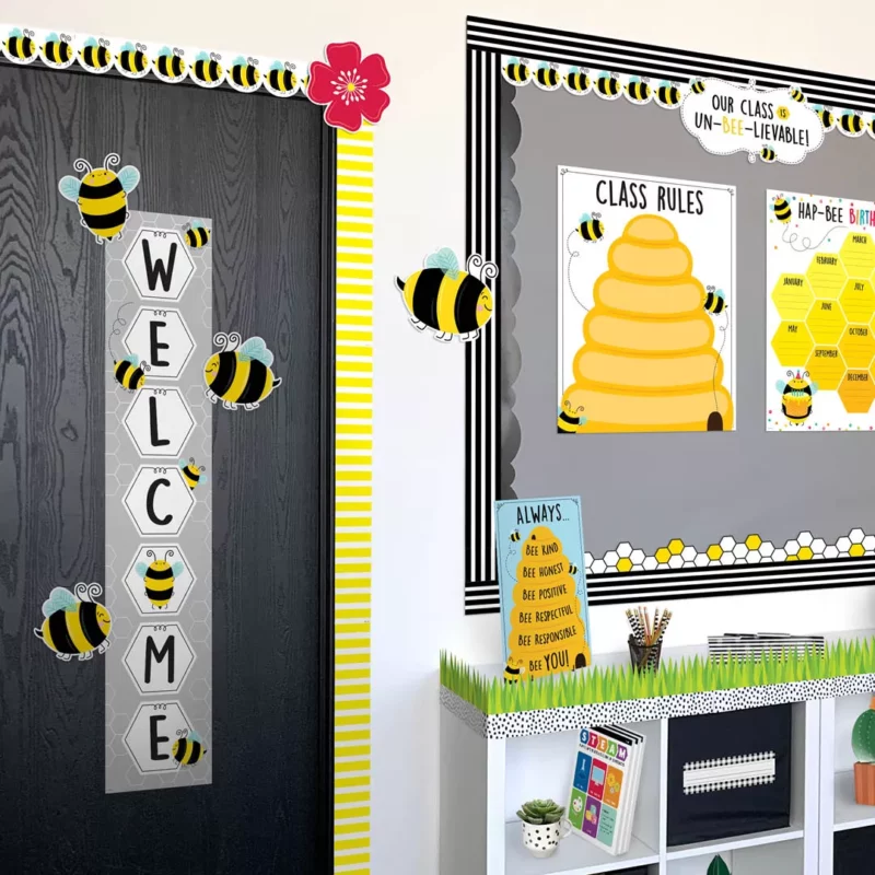 Welcome (busy bees) banner