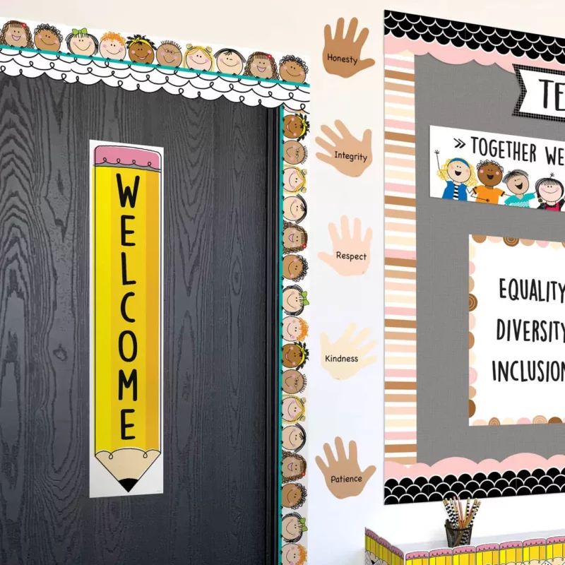 Doodle pencil (core decor) banner