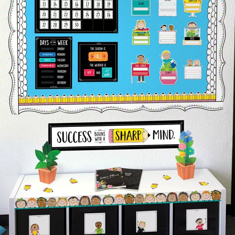 Doodle pencil (core decor) banner