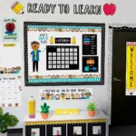 Doodle Calendar Set (Core Decor) Bulletin Board