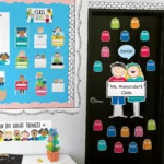 All Are Welcome (Stick Kids) Bulletin Board