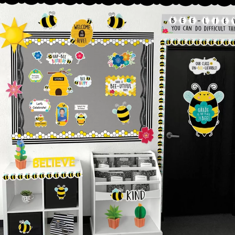 Busy bees (busy bees) bulletin board