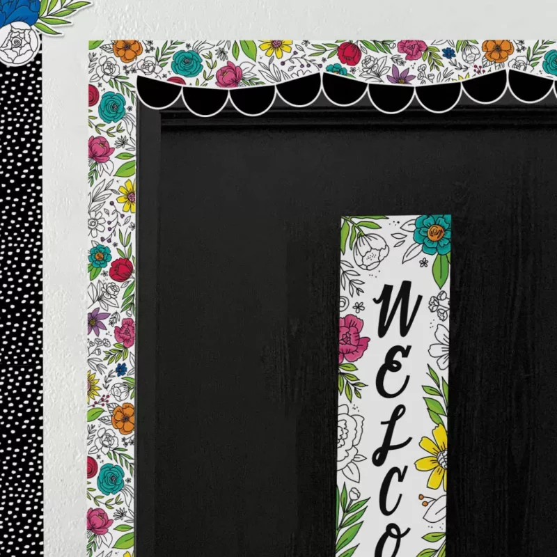 Doodly blooms (bright blooms, ez border)