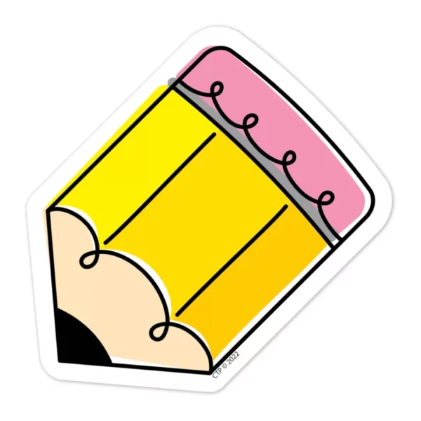 Doodle Pencil (Core Decor) 3" Designer Cut-Outs