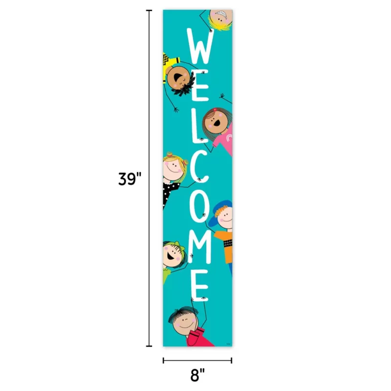 Stick kids welcome (stick kids) banner