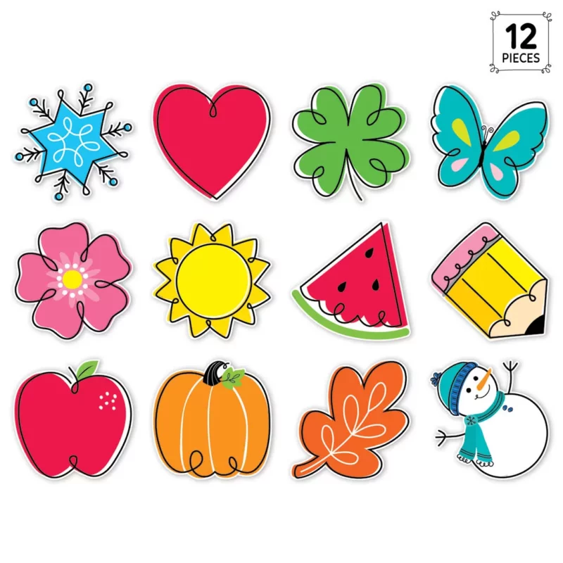 Seasonal accents (core decor) 10" designer cut-outs