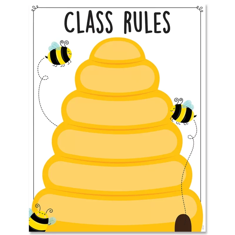 Class rules (busy bees) chart