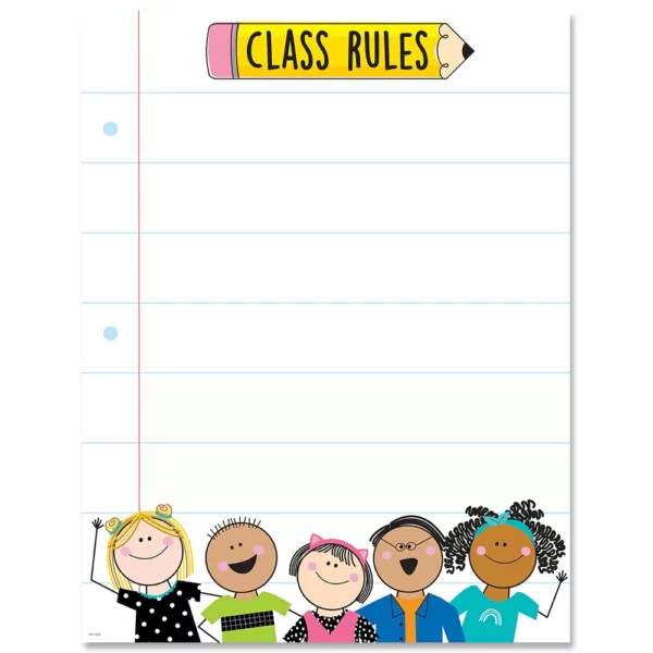 Class Rules (Stick Kids) Chart