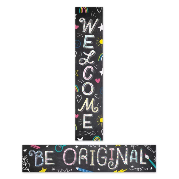 Welcome (Chalk It Up!) Banner
