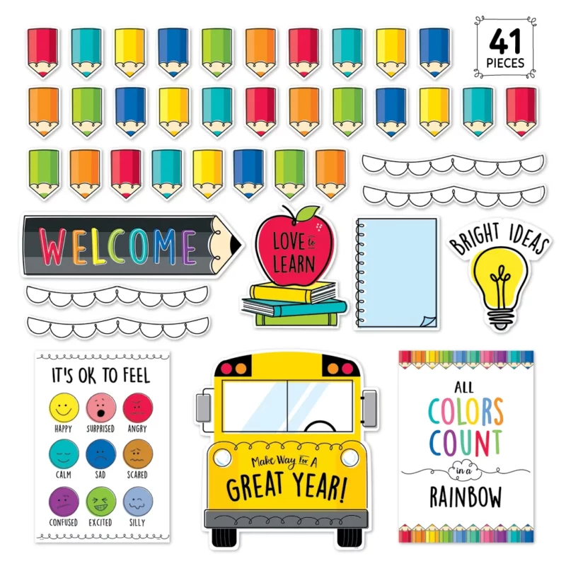 Ready for school (core decor) bulletin board