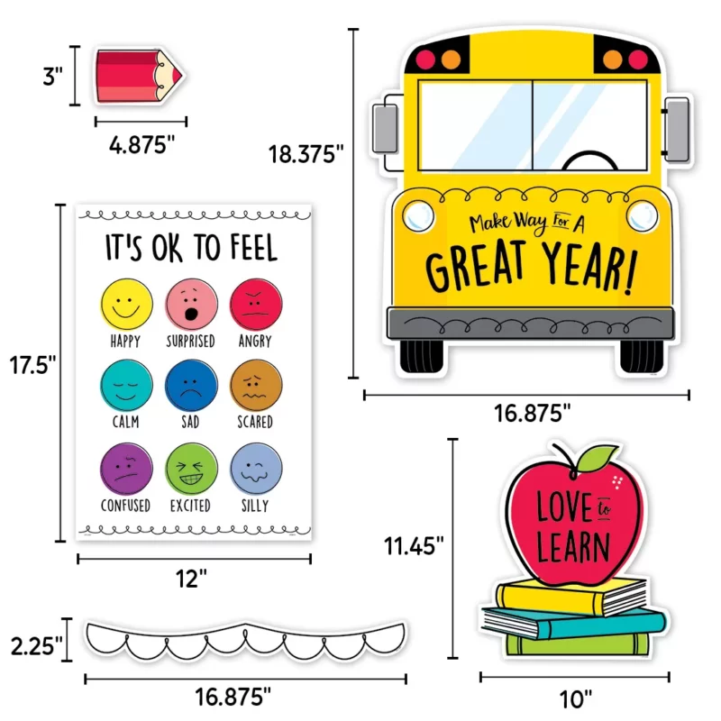Ready for school (core decor) bulletin board