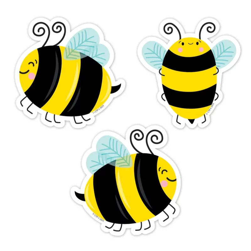 Bees (busy bees) 3 inch designer cut-outs