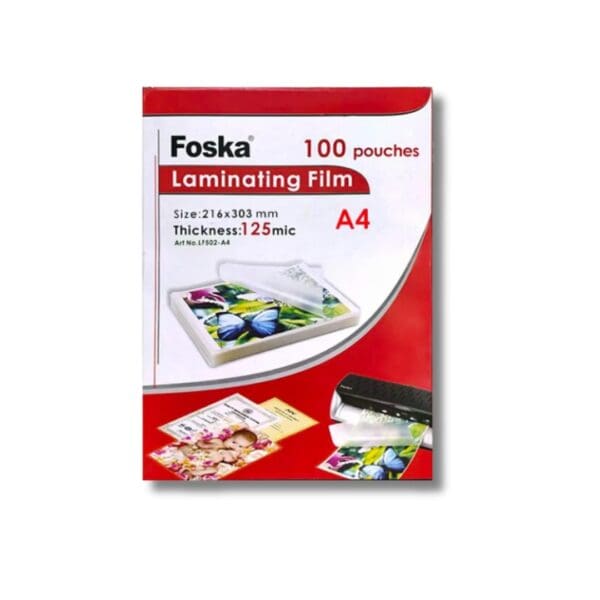 Laminating Film A4 125 Mic