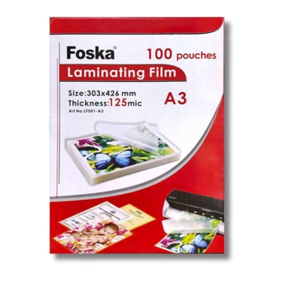 Laminating Film A3 125 Mic