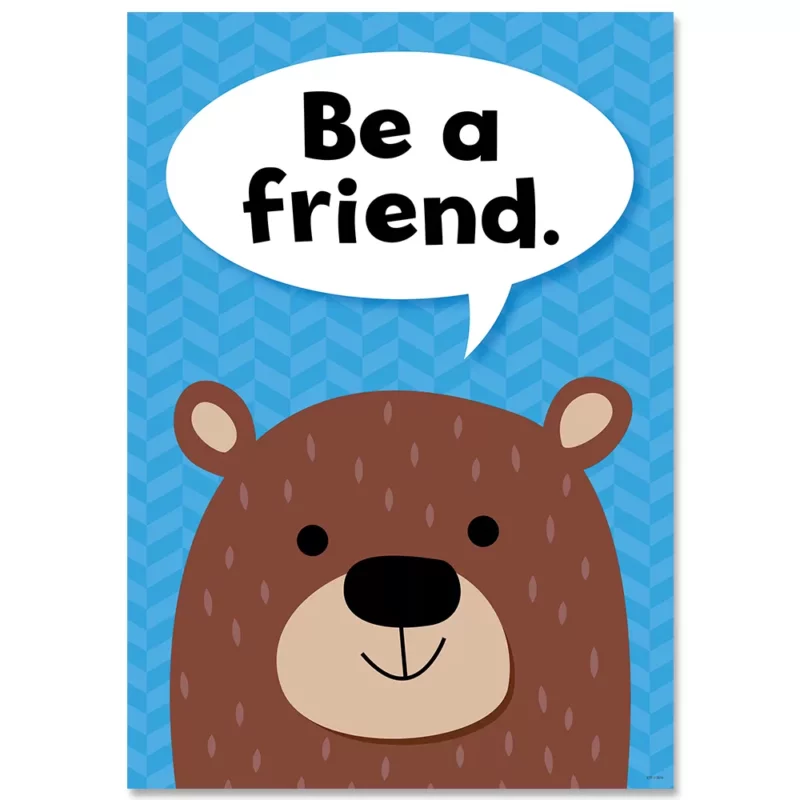 Be a friend. Inspire u poster (wf)