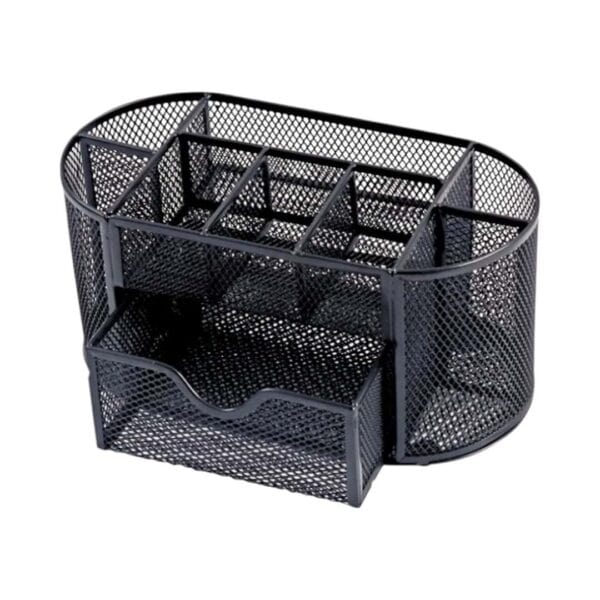 Foska - Metal Mesh Desk Organizer 22.3x10.8x10.8cm