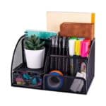 Foska - Metal Mesh Desk Organizer 21.8x13.8x12.5cm