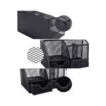 Foska - Metal Mesh Desk Organizer 21.8x13.8x12.5cm