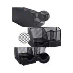 Foska - Metal Mesh Desk Organizer 21.8x13.8x12.5cm