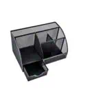 Foska - Metal Mesh Desk Organizer 21.8x13.8x12.5cm