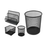 Foska - Metal Mesh Office deskset 4pcs