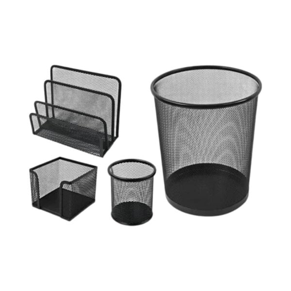 Foska - Metal Mesh Office deskset 4pcs