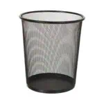 Foska - Metal Mesh Large Round Office Dustbin 29.5x34.5cm