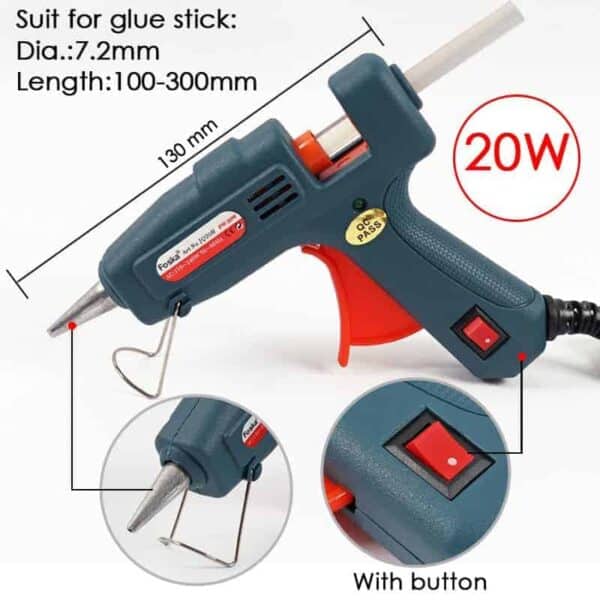 Foska - Small Glue Gun - JQ20H - 20w