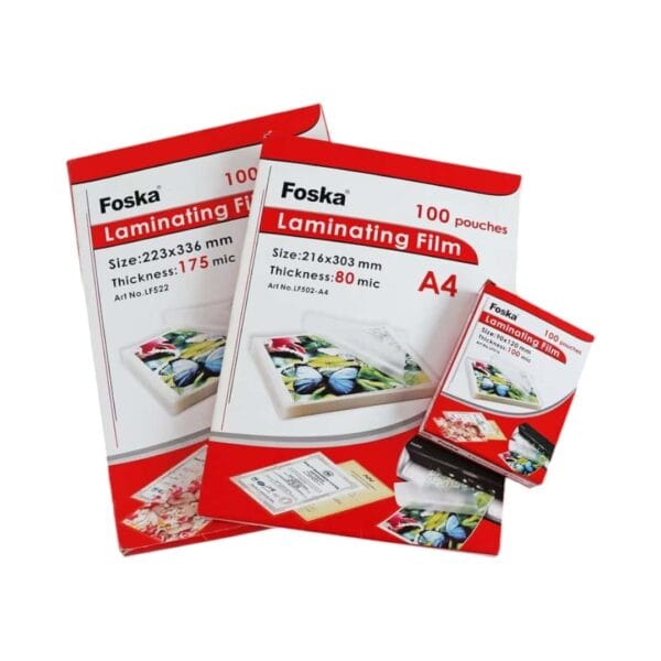 Foska - Laminating Film A5 100 Mic