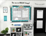 Doodly Rainbows (Rainbow Doodles) Bulletin Board