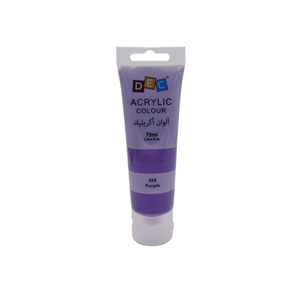Artists acrylic paint 75 ml DEC