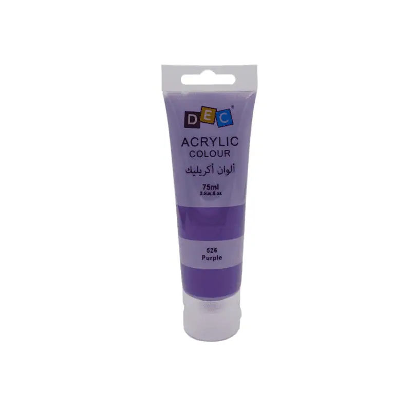 Artists acrylic paint 75 ml DEC